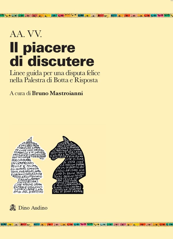 copertina del manuale il piacere di discutere